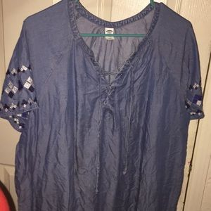 jean long shirt dress !🙌🏼